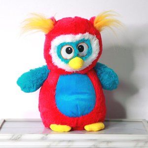 Funky Coloured Owl 12" Plush